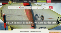 Desktop Screenshot of gites-de-france-landes.com